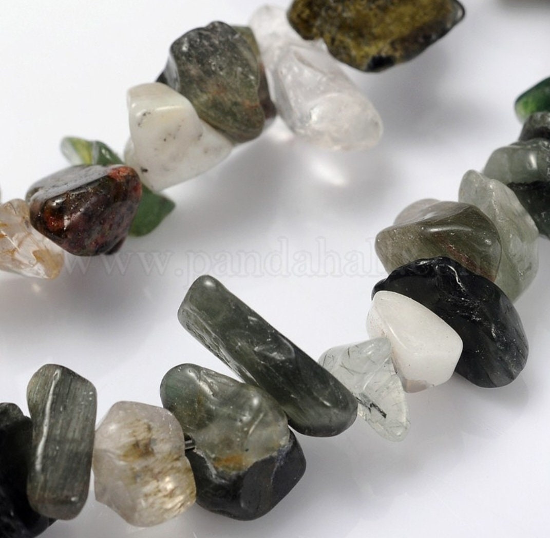 Strand 220 Indian agate chip beads, 5~8x5~8mm, drilled with 0.5mm hole (approx), strand approximately 33 inches